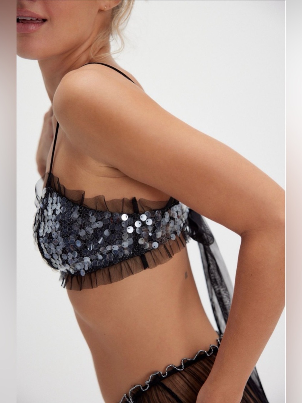 NEW Free People x For Love & Lemons Christelle Bra Top - Picture 3 of 8